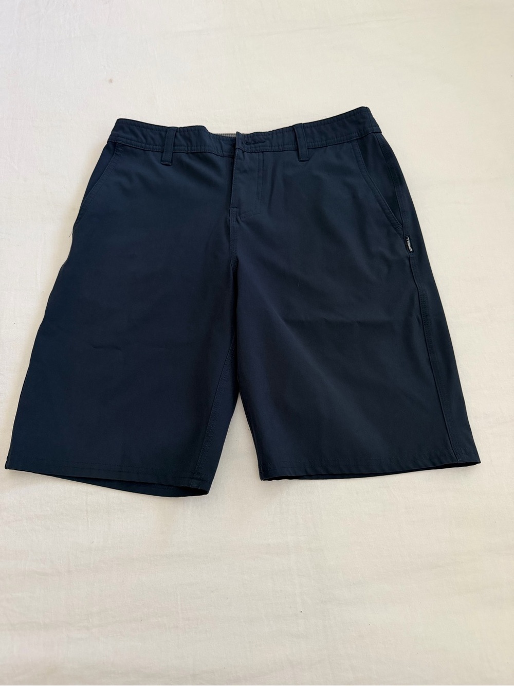 O'Neill Big Boys Dark Navy Flat Front Shorts - Picture 1 of 3